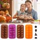 thumbnail image 4 of Silicona Para Halloween, Molde Para Pasteles Y Chocolate, Herramienta Para Hornear Para Pudines Diy, Dulces, Chocolates Serendint HA042699-03, 4 of 6