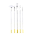 thumbnail image 2 of SG502 | Soft-Grip™ 5pc Long Handle White Taklon Variety Brush Set, 2 of 8