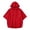a-Red, variant on Oversized Hoodies for Women Pullover Casual Hooded Drawstring Solid Color 3/4 Split Sleeve Sweatshirt Top