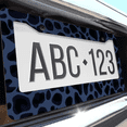 thumbnail image 6 of 1 Pcs Leopard Pattern License Plate Frame, License Plate Cover for Car Decorative Parts, Aluminum License Plate Bracket Holder Rust-Proof Weather-Proof for US Standard Car, 6 of 9