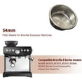 thumbnail image 4 of 54mm Portafilter Filter Basket for Breville Espresso Machines, Fits 18-22g Breville Sage Espresso machines Express,Bambino,Bambino Plus BES450,BES880,BES810BSS,BES860XL,BES870XL,BES878, 4 of 6