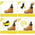 thumbnail image 5 of Ensanchador de Zapatos para Botas Hombres, Expansor Hormas Mujeres, y Elástico, Unisex Ajustables con Pies Anchos Amarillo, 5 of 5