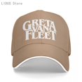 thumbnail image 1 of Greta Van Fleet Rock Band Baseball Cap Men New Arrived Hot Sale Summer Hip-hop Trucker Cap Greta Van Fleet Old School HatOne Size Gao Jinjia LED, 1 of 2