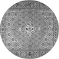 thumbnail image 1 of Ahgly Company Indoor Round Persian Gray Traditional Area Rugs, 4' Round, 1 of 1