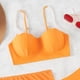 thumbnail image 4 of Gibobby Conjunto de Bañador Sexy Traje de baño de bikini de 3 piezas para mujer(Naranja,XL), 4 of 5