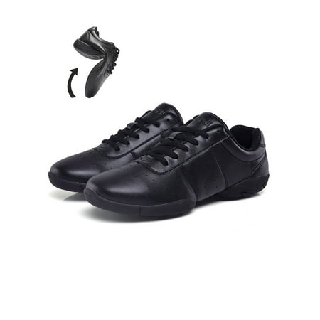 

Ymiytan Cheer Shoes Women Dance Sneakers Lightweight Cheerleading Shoes for Girls & Youth Black 10C