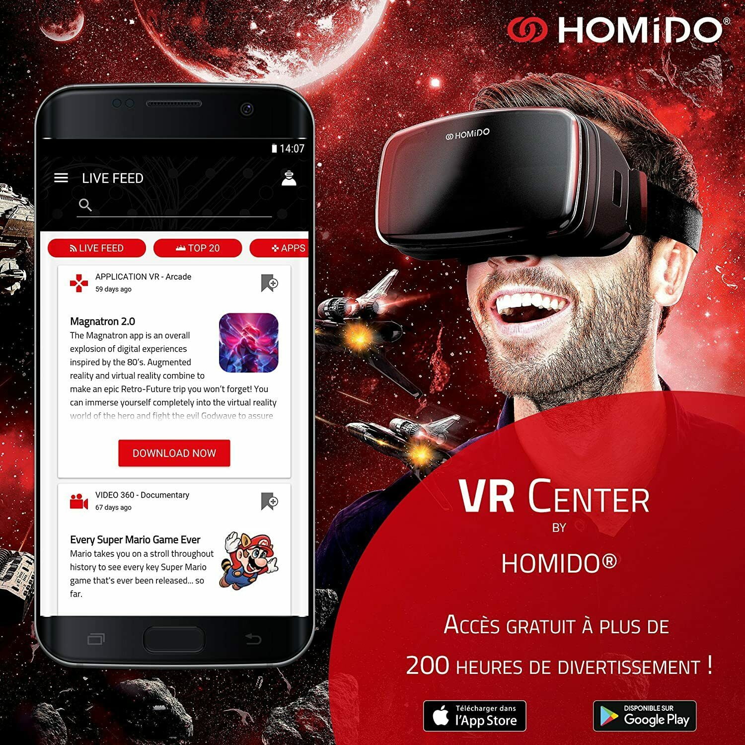 Vr homido discount