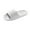 Gray, variant on Pillow Slippers for Women and Men Non Slip Quick Drying Shower Slides Bathroom Sandals | Ultra Cushion | Thick Sole Size 36-44 White