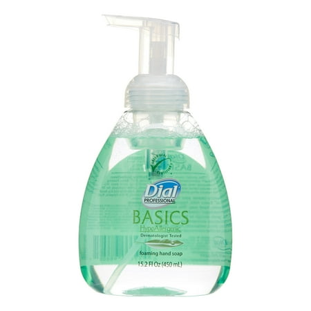 Dial(R) Basics Foaming Hand Soap With Aloe, 15.2 Oz