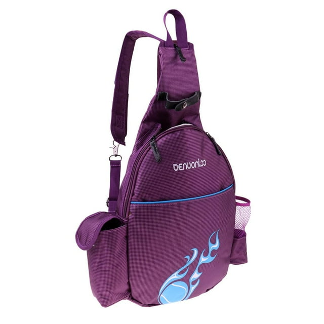 Sac à Bandoulière Imperméable Pro pour Raquette de Tennis et de Squash, Étui Support Sac à Dos