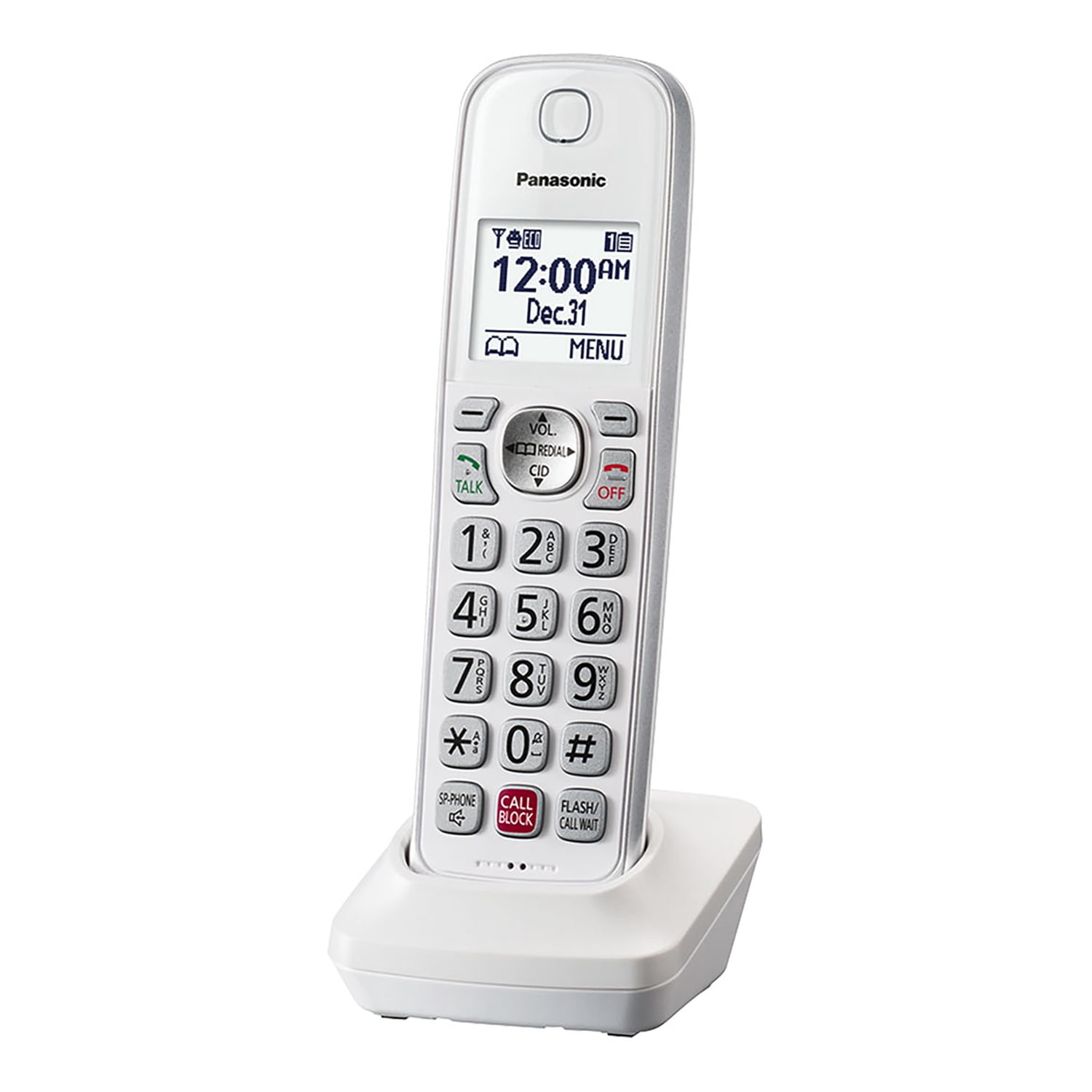 Panasonic KX-TGD66x Cordless Phone Accessory Handset, KX-TGDA66M