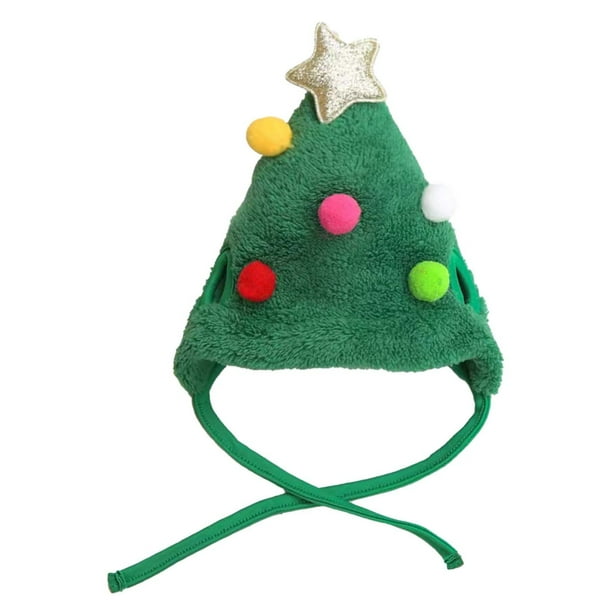 Bufanda y gorro navideños para mascotas Perros Gatos Árbol de Navidad Gorros de muñeco de nieve Conjunto de bufanda y gorro Accesorios navideños Gorros Bufandas Toallas