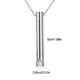 thumbnail image 2 of Collar de respiración para aliviar la ansiedad, collar con silbato para niños y niñas (plata) DQrwqpou  libre de BPA, 2 of 2