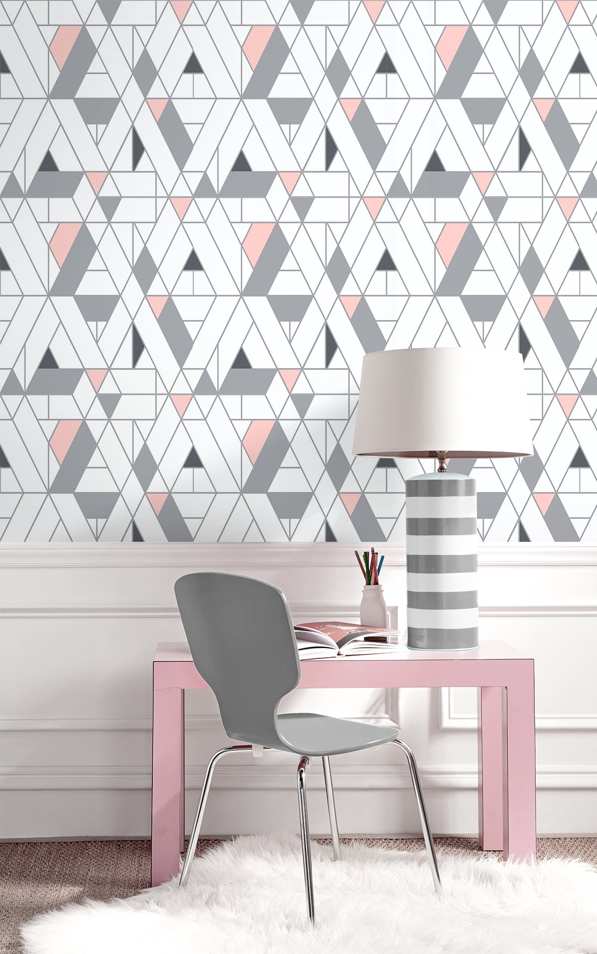 NextWall Kaleidoscope Peel and Stick Wallpaper
