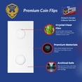 thumbnail image 3 of Coin Shield 50 3-Hole Penny 2x2 Premium Cardboard Coin Flips, 3 of 8