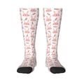 thumbnail image 2 of Picia Women Crew Soft Moisture-wicking Socks Rabbit Is And Carrots Pattern Design Cotton Socks, One Size fit All, 2 of 9
