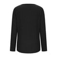 thumbnail image 4 of Neewe Fall Quarter Zip Pullover Sweaters for Women 2025 Long Sleeve Collared Fitted Ribbed Knit Tops, 4 of 7