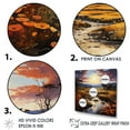 thumbnail image 3 of Designart "River'S Neo Expressionistic Harmony I" Neo-Expressionism Canvas Art Print, 3 of 7