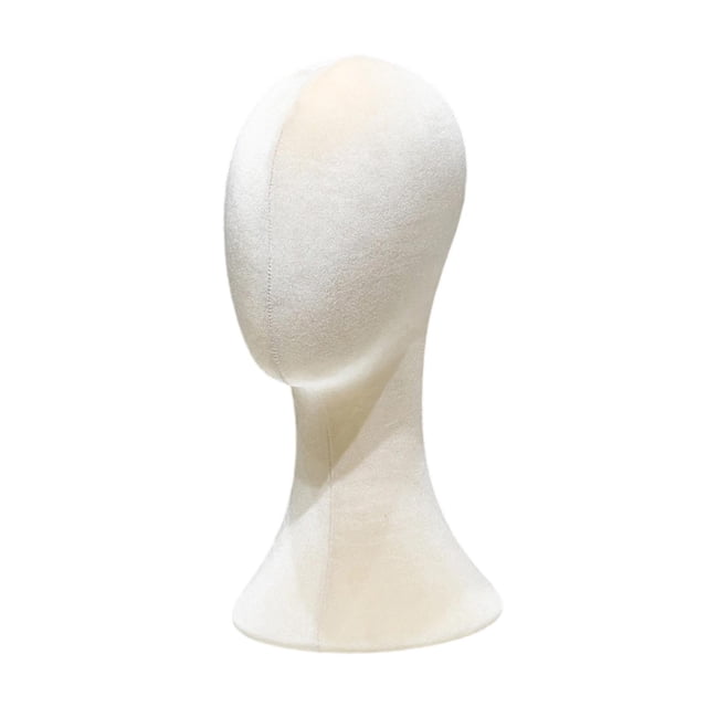 TISHITA Mannequin Tête Modèle Stable Perruque Présentoir Modèle Tête pour Perruque Collier Bandeau Style A