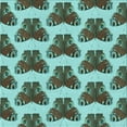 thumbnail image 1 of Ahgly Company Machine Washable Indoor Square Transitional DarkOliveGreen Area Rugs, 7' Square, 1 of 7