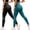 Green, variant on 2PCS Slimove Cellulite Leggings High Waisted Shaping Skin-Friendly & Breathable Women's Yoga Leggings（Green,L）