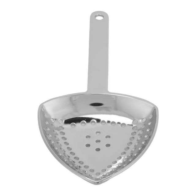 Colador de Hielo para Coccteles de Acero inoxidable, Filtracia Fina, Herramienta de Barra Fuerta y Portátil para Camareros