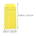 thumbnail image 2 of HOOWIFFY 36Pcs Paper Cash Assorted Color for Expense and Receipt Organizing, 2 of 6