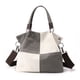 thumbnail image 3 of JIOMAY - Bolso de lona informal para mujer, bolso con asa en la parte superior, bolso cruzado con parches, bolsos de mano de moda con correa larga, nuevo estilo 2024, 3 of 5