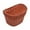 Red Brown, variant on Lipstore Basket Convenient to Install Pet Carrier for Folding Bikes Toys Dogs Red Brown