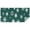 Green Christmas Snowflake, variant on Green Christmas Gingerbread and Tree Pattern Rectangle Tablecloth 60"x84",Waterproof Polyester Rectangle Table Cloth, Wipeable Spillproof Polyester Tablecloth for Dining, Camping, Indoor and Outdoor