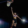 thumbnail image 4 of MILA CHIC Basketball, Holographic Glowing Basketball with Pump, Indoor Outdoor Multicolor Size 7 (29.5") Basketball for Men, Women, Boys, Girls Gift, 4 of 7