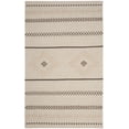 thumbnail image 2 of Safavieh Dhurries Natalee Geometric Wool Area Rug, Natural, 5' x 8', 2 of 11