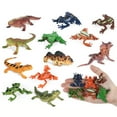 thumbnail image 2 of Eease 3 Sets Forest Animal Figurines Realistic Rainforest Woodland Animals Toy Set Animal Statues, 2 of 6