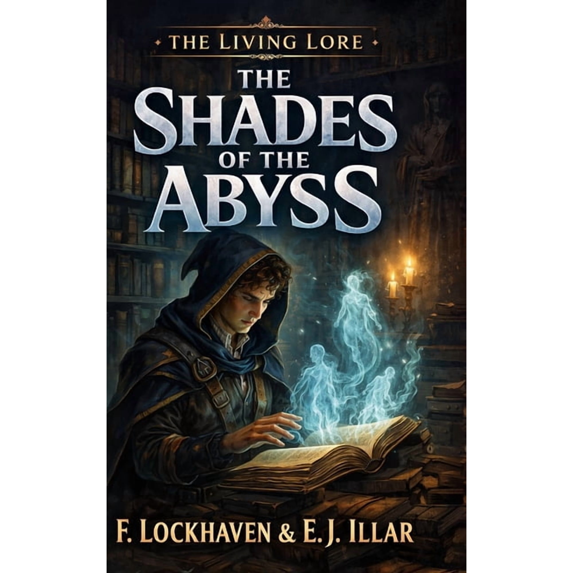 The Living Lore The Shades of the Abyss (Book 1): The Living Lore: An Epic Fantasy of Forbidden Lore and Ancient Power Book 1 (Hardcover)