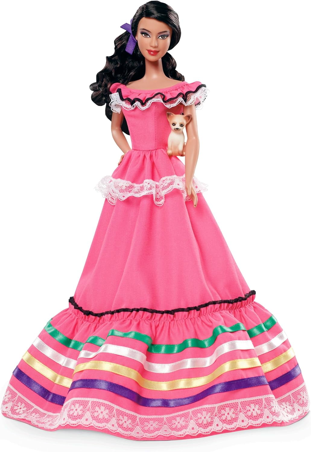 Dolls of The World Mexico Barbie Doll Pink Label 2011 Mattel No. W3374 NEW