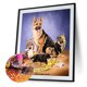 thumbnail image 4 of Cuadros Decorativos 5D bricolaje completo taladro diamante pintura perro punto de cruz bordado Kits (C1138) Likrtyny embutido en tela, 4 of 9