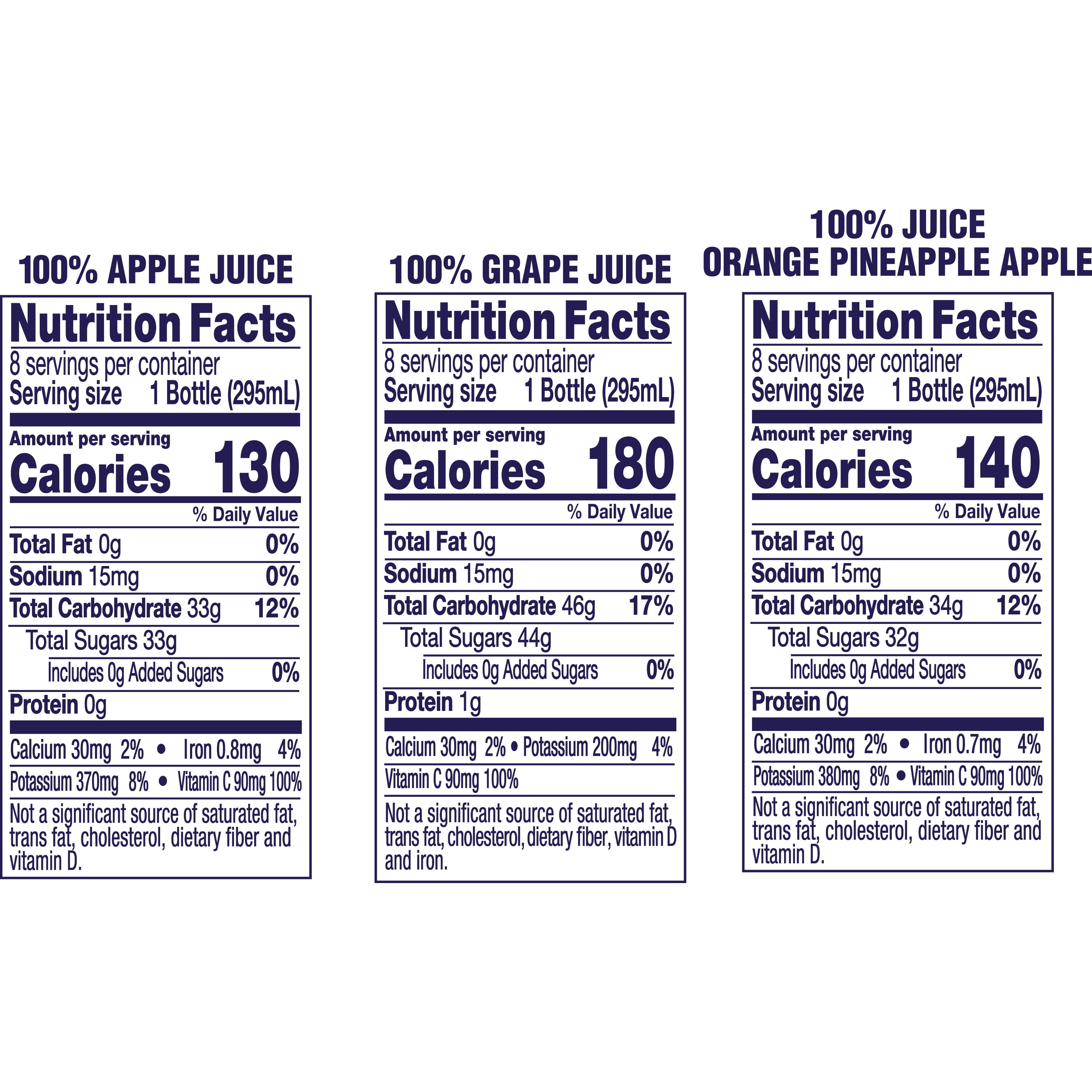 Welch's 100% Juice, Variety Pack, 10 fl oz, 24 Count