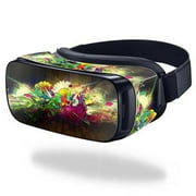 MightySkins SAGEVR-Wooden Abstract Skin for Samsung Gear VR Original Cover Wrap Sticker - Wooden Abstract