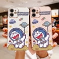 thumbnail image 3 of El Estuche De Chapado Doraemon Es Adecuado Para Infinix Note12 G96 Note 11 Note8 Note12 VIP Pova3 Smart6 HD Zero 4G 5G Fundas De Silicona Suave A Prueba De Golpes TPU Para Teléfono, 3 of 4