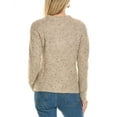 thumbnail image 2 of Joseph A. womens  Wool-Blend Sweater, m, Blue, 2 of 3