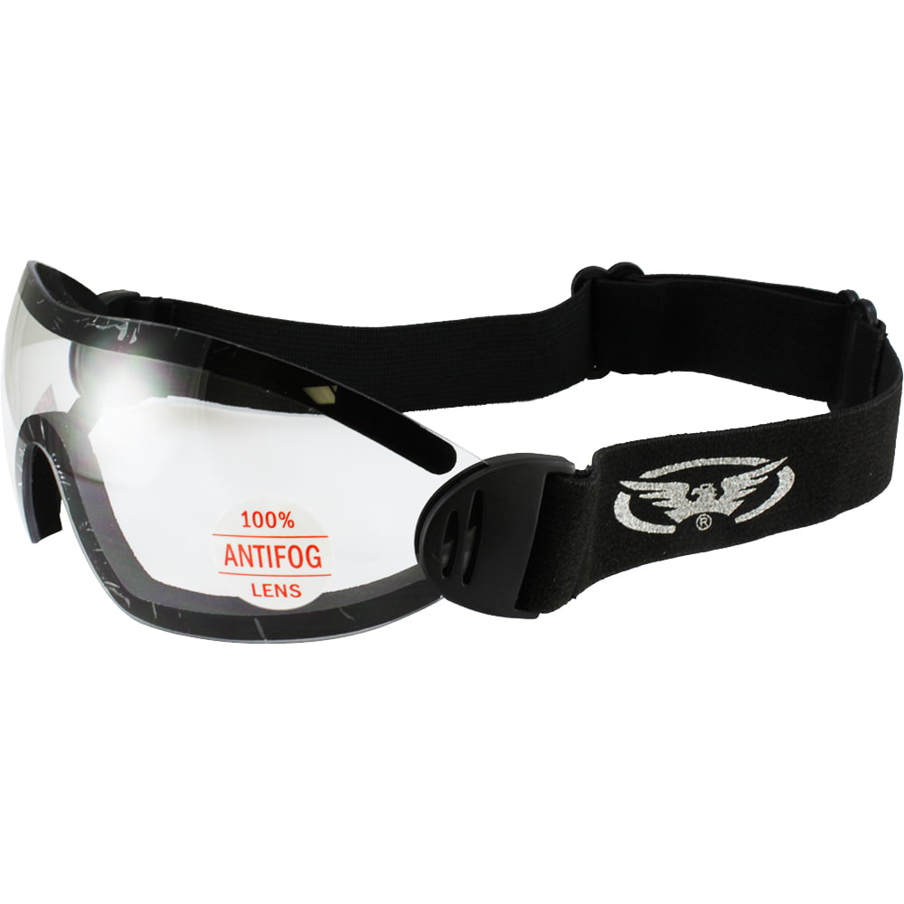 2 SKYDIVE SKY DIVING GOGGLES CLEAR LENS AND SMOKE LENS SKYDIVING NEW 