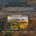 thumbnail image 4 of AOZORA K101 Android Rugged Tablet 10.1-inch 7000mAh Battery IP68 Octa-Core CPU Verizon Tablet, 4 of 7