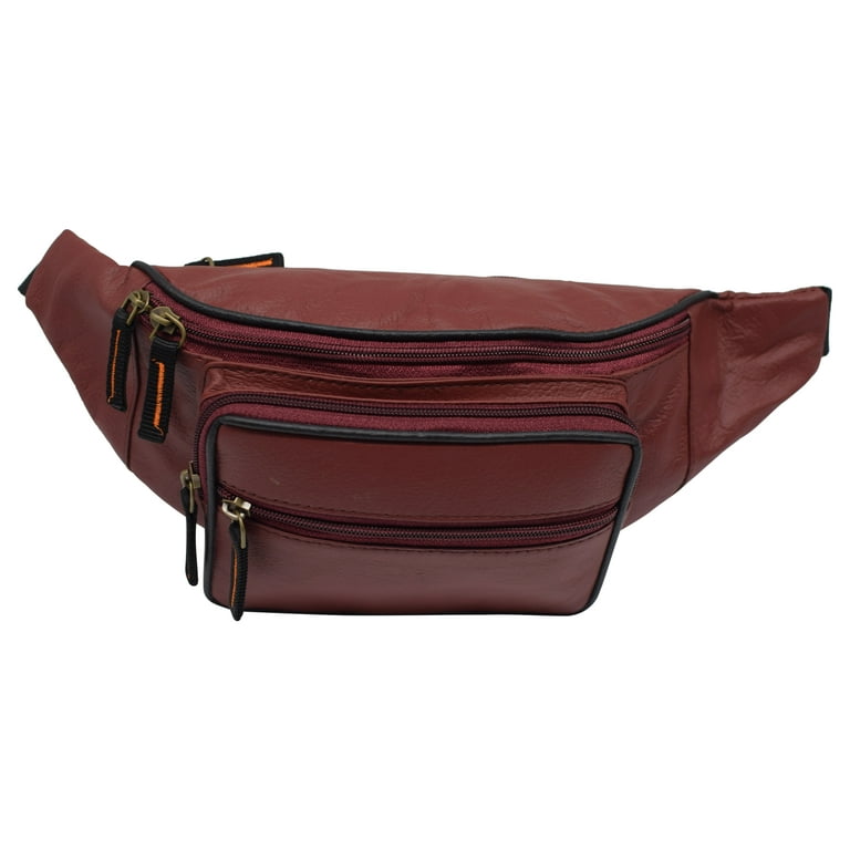 Leather bum bag clearance womens