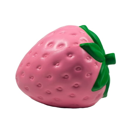 New ibloom Super Jumbo Strawberry Squishy - I Love Strawberry - Pink Strawberry