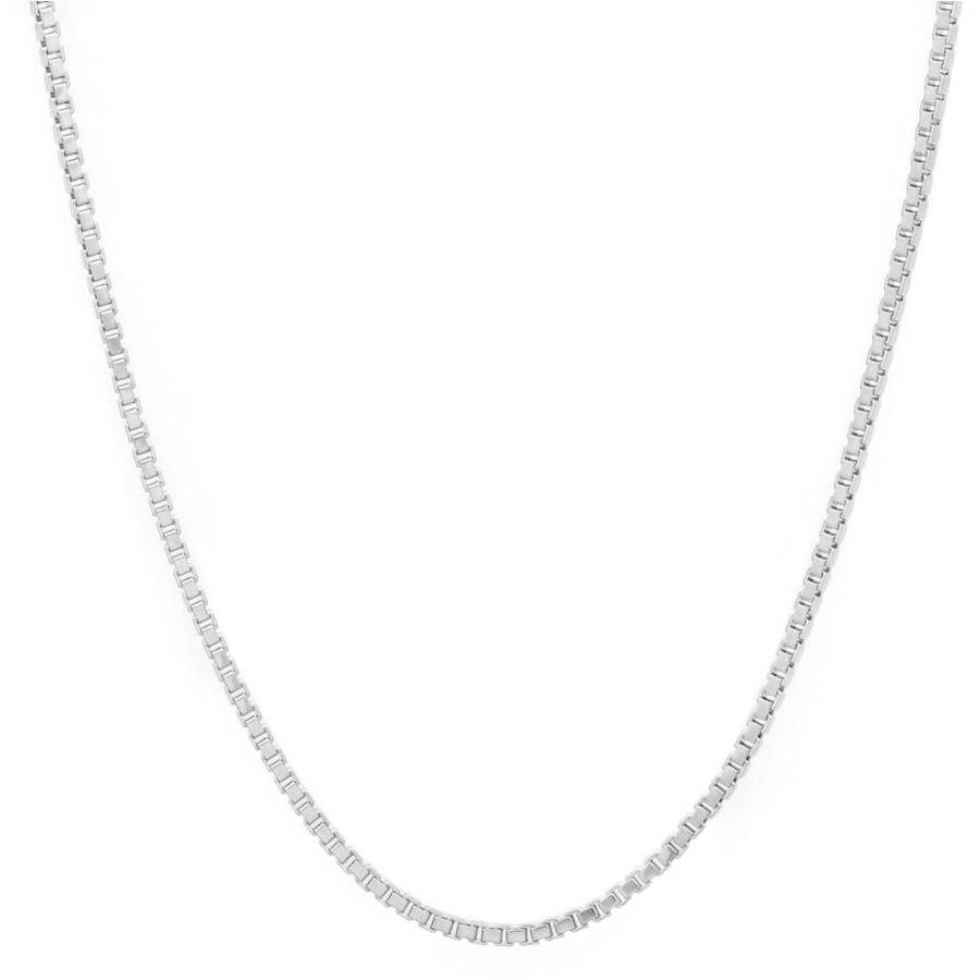 925 Sterling Silver 2mm Box Chain, 16