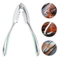 thumbnail image 4 of Alicates de abrazadera de cangrejo de acero inoxidable para cocina, aparato de cocina para restaurante en casa (plata + verde cla HOMEMAXS 7033375-MX, 4 of 6