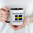 thumbnail image 3 of CafePress - Proud Swedish Mormor Mug - 11 oz Ceramic Mug - Novelty Coffee Tea Cup, 3 of 3