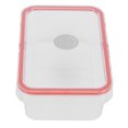 thumbnail image 4 of ZOUSSIQI 1150ml Food Storage Box Container Portable Sealing Lunch Box Kitchen Accessory Orange JU316-115966, 4 of 13
