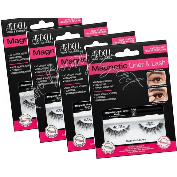 Ardell - Magnetic Liquid Liner & Lash - Demi Wispies x 4