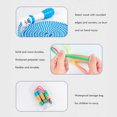 thumbnail image 3 of Adaptable Rainbow Jumping Rope for Kids with Durable Wooden Handle for Outdoor Fun School Sport, 3 of 8